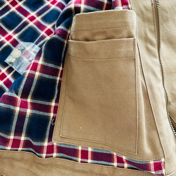 BURK’S BAY NRA Duck Canvas Full zip Men’s XL CCC - Picture 14 of 16